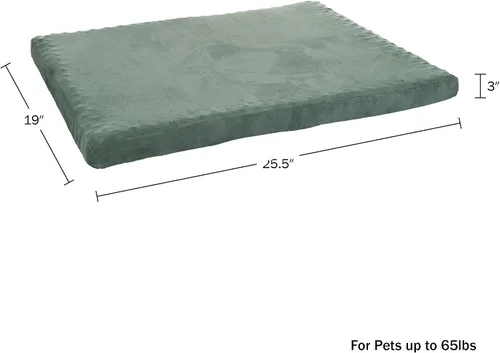 Vista 6 de PETMAKER - Cama ortopédica para perro resistente al agua con funda extraíble lavable, parte inferior antideslizante y espuma estilo caja de huevos
