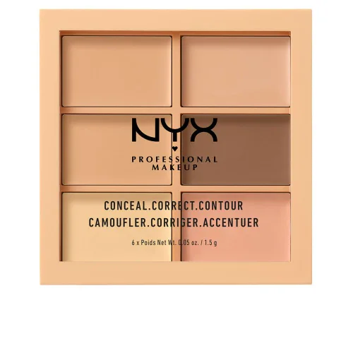 Vista 10 de NYX PROFESSIONAL MAKEUP Paleta de Corrector de Color de Maquillaje 04 CORRECCIÓN DE