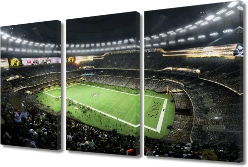 Vista 41 de Lincoln - Lienzo decorativo para pared, diseño de campo financiero de Filadelfia, paisaje de estadio de fútbol de Filadelfia, decoración de pared