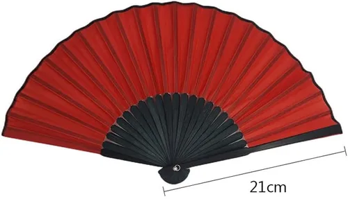 Vista 2 de SUMAG Apareciendo Fan Trucos de magia Ventilador plegado Abierto automáticamente Magia para Magos Escenario Ilusiones Callejeras Trucos Mentalismo