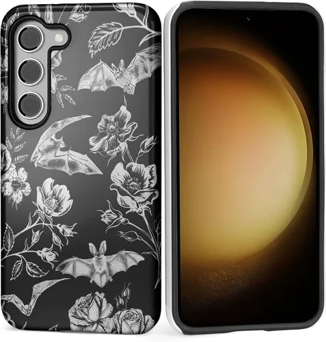 Vista 44 de Funda para Samsung Galaxy S23, Funda Híbrida Resistente 2 en 1 de Cuerpo Completo Resistente a Golpes con Protección Brillante para Samsung Galaxy