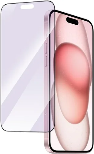 Vista 13 de PERFECTSIGHT - Protector de pantalla de privacidad compatible con iPhone 15 Pro de 6.1 pulgadas, antiluz azul, antiespía, HD, transparente, sin