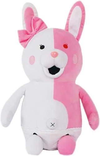 Vista 3 de 9.8 in / 9.84 pulgadas negro blanco oso de peluche de anime de peluche