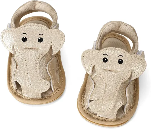 Vista 2 de Zapatos de flores de verano para bebés y niñas, sandalias para primeros pasos