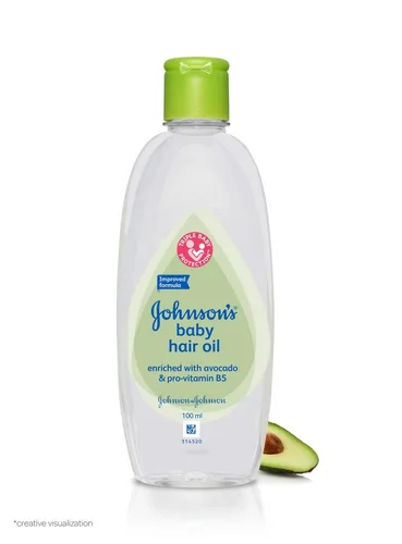 Vista 4 de Aceite para el cabello del bebé Johnsons 3.4 fl oz