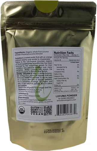 Vista 3 de Polvo de lúcuma 16 oz