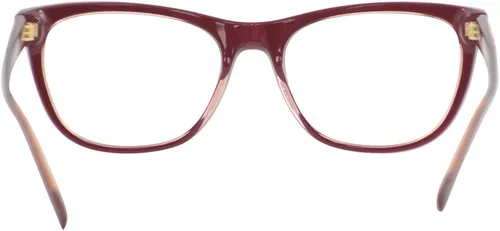 Vista 4 de Versace VE3263B - Gafas para mujer, color rojo transparente 52