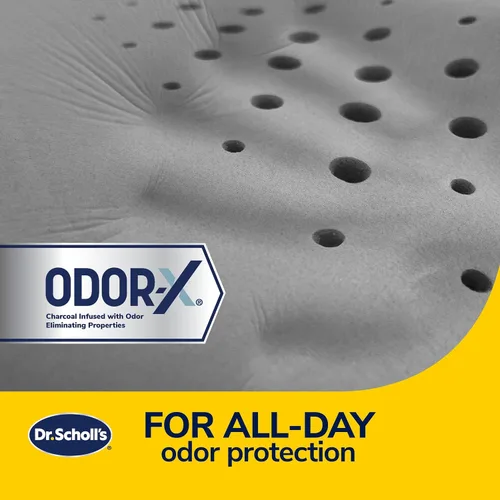 Vista 3 de Dr. Scholl's Max Support Cojín lumbar con infusión de carbón para automóvil, camión, SUV, color negro