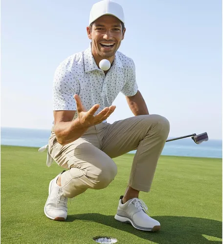 Vista 5 de Johnston & Murphy Zapatillas de golf híbridas XC4 H2-Luxe para hombre