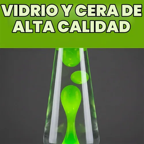 Vista 2 de Rhode Island Novelty - Lámpara de cera con cabeza de alienígena de 33 cm