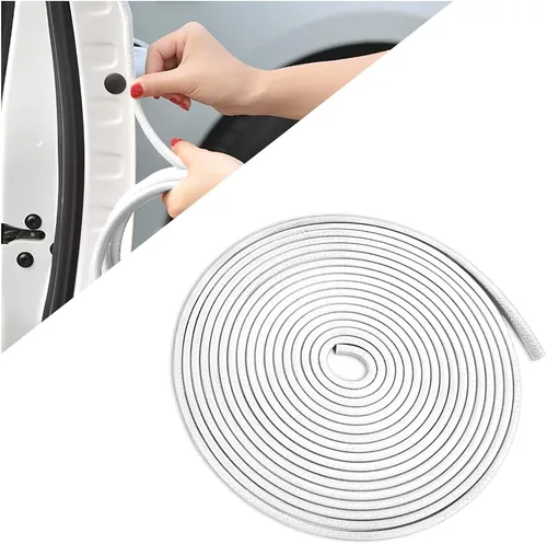 Vista 11 de Protector de borde para puerta de automóvil, sello de goma universal en forma de U, protectores de borde de barco de aluminio, no requiere