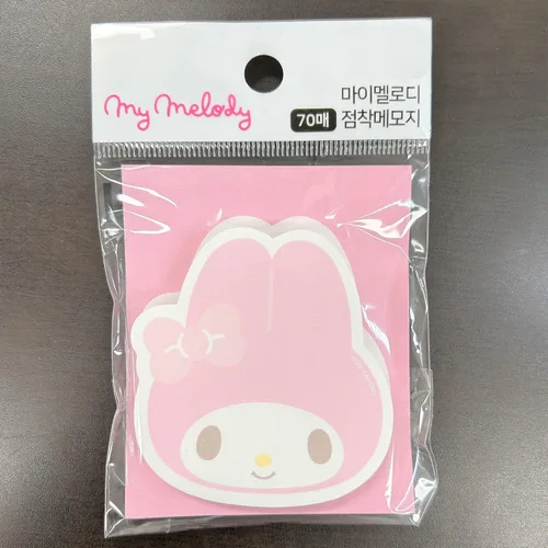 Vista 5 de My Melody - Bloc de notas pegajoso, suministros de papelería para escuela, oficina