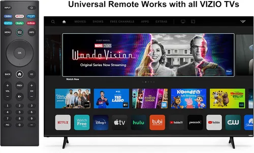 Vista 2 de Universal para VIZIO Smart TV Control remoto de repuesto XRT140 compatible con VIZIO todos los televisores inteligentes LED LCD HD 4K UHD HDR