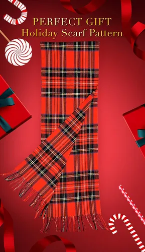 Vista 4 de CALVIN & OLIVIA Bufanda ligera y ultrasuave, regalo perfecto para las fiestas para hombres y mujeres