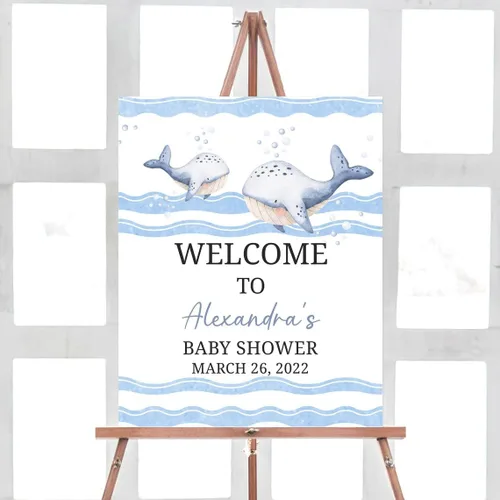 Vista 8 de Letrero de bienvenida de oso de peluche para baby shower, cartel de bienvenida de bienvenida de baby shower, letrero de bienvenida al baby shower