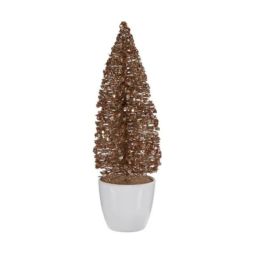 Vista 2 de Árbol de Navidad Krist+ Bronce Dorado Plástico 9 x 28 x 9 cm Pequeño