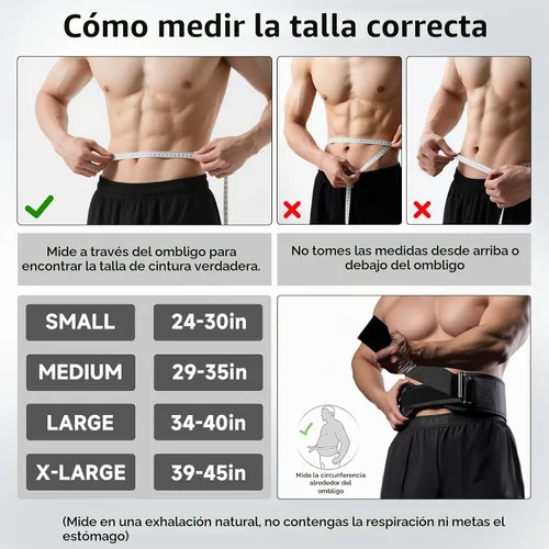 Vista 2 de MANUEKLEAR Cinturón de Levantamiento de Pesas para Gimnasio, Cinturón de Entrenamiento de Levantamiento de Pesas y Powerlifting para Hombres