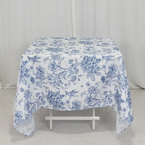 Vista 87 de Efavormart - Mantel rectangular, 60 x 102 pulgadas, resistente a las manchas y a las arrugas, lavable, mantel decorativo oblongo de tela de Amatista
