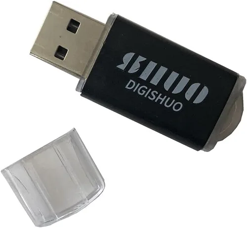Vista 7 de DIGISHUO Raspberry Pi 4B Modelo B 4GB RAM Kit de bricolaje con estuche Ventilador de refrigeración Pi Tarjeta SD San Disk 64G Micro-SD Cable