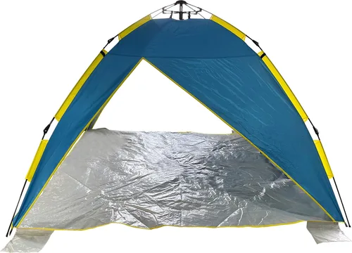 Vista 3 de Bliss Hammocks BHT-A39-BY - Tienda de campaña de playa desplegable con bolsa de transporte para un fácil viaje, protección solar y resistente al