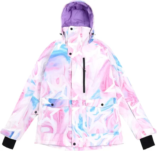 Vista 2 de VECTOR PRIME Pantalones de esquí aislados para mujer, pantalones de snowboard impermeables para mujer