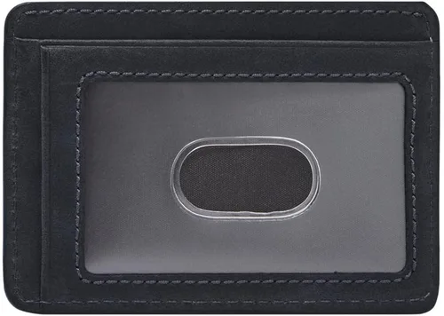 Vista 3 de Fossil Men's Leather Minimalist Card Case Front Pocket Wallet for Men