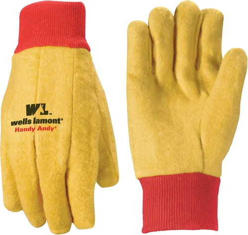 Vista 8 de Wells Lamont Men's Work Gloves, Handy Andy Gold Gloves