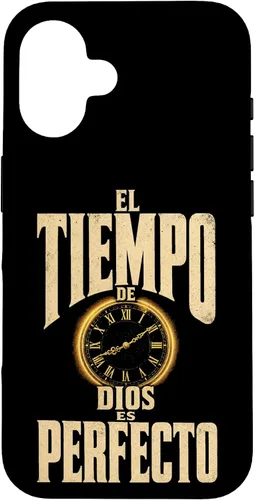 Vista 15 de Fe Cristiana El Tiempo De Dios ES Perfecto Vintage Clock Case for iPhone Air