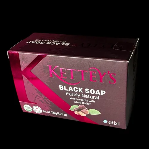Vista 2 de KETTEY'S Jabón Negro 4.25oz barra