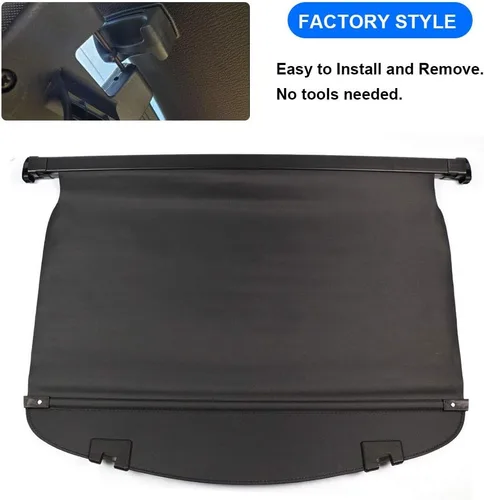 Vista 2 de Cubierta de carga para Mazda CX-5 2013-2016 Cubierta retráctil para maletero trasero