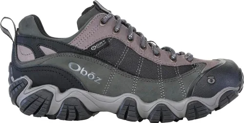 Vista 3 de Oboz Firebrand II Low B-Dry - Zapatos de senderismo para hombre, Gris