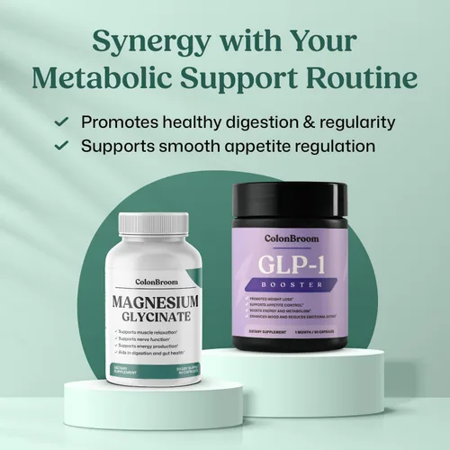 Vista 7 de ColonBroom Cápsulas de glicinato de magnesio puro Suplemento para dormir, apoyo cardíaco y muscular Sin OMG, sin gluten, vegano y sin azúcar