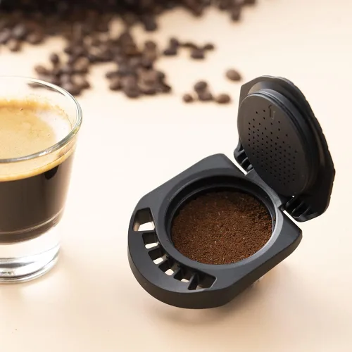 Vista 5 de D'olce Gusto - Adaptador convertidor de cápsulas con carga directa para café molido, compatible con EDG466, EDG305 Mini Me, D'olce Gusto Piccolo XS