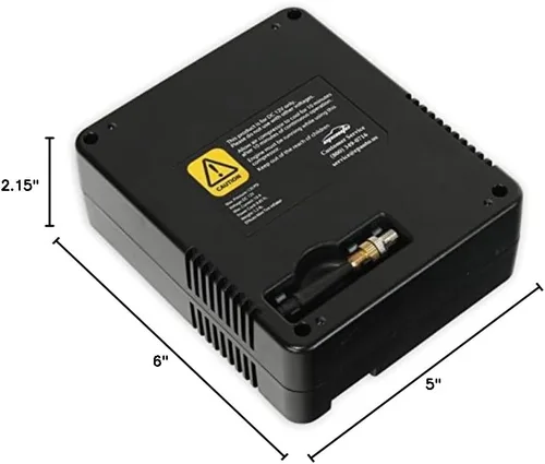 Vista 8 de EPAuto bomba de compresor de aire portable para auto 12 V DC, inflador de llantas para vehículo utilitario mediano/compacto. Bomba de compresor