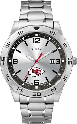Vista 3 de Timex Tribute Reloj de cuarzo para hombre Citation de 42 mm con correa de acero inoxidable