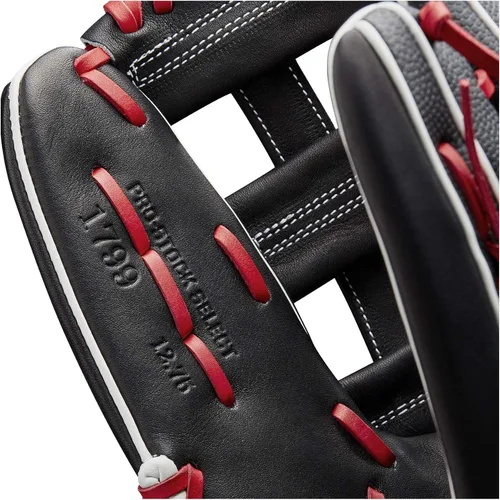 Vista 7 de Wilson 2024 A2K SuperSkin Spin Control 12.75 pulgadas 8010 Guante de béisbol