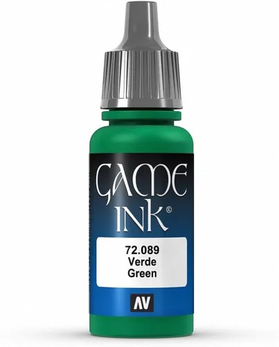 Vista 6 de Vallejo - Tinta de color de juego Negro 0.6 fl oz. (0.60 fl oz.) Genera efectos de sombreado y lavado Acabado satinado