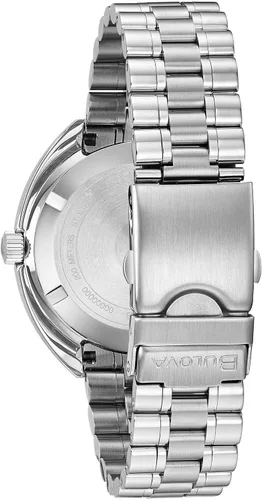 Vista 3 de Bulova - Reloj automático de acero inoxidable con esfera verde oceanógrafo 96B322 para hombre Bobinado automático