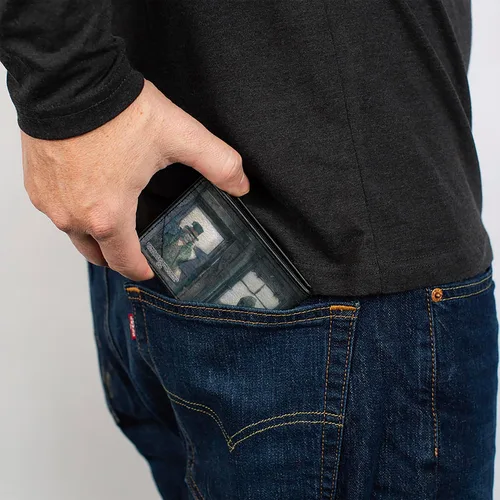 Vista 5 de Buckle-Down Bifold Wallet Batman