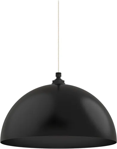 Vista 38 de Steel Lighting Co. Melrose - Lámpara colgante Montada en el techo Cúpula redonda de 18 pulgadas Estilo moderno contemporáneo de granja