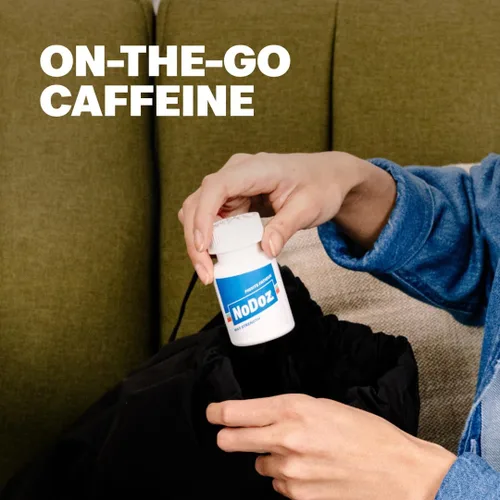 Vista 3 de NoDoz Píldoras de cafeína de 200 mg de máxima potencia, 60 capletas en total