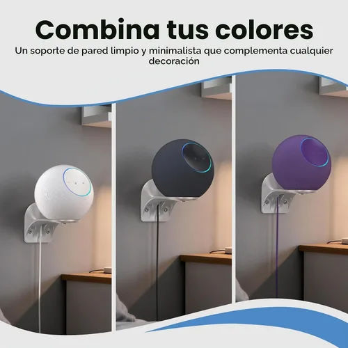 Vista 5 de XLTTYWL Soporte de pared para estudio, accesorios de montaje de estudio de aleación de aluminio con gestión de cables, soporte de pared premium que