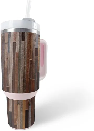 Vista 16 de MightySkins Skin - Vaso de vinilo compatible con Stanley The Quencher H2.0 FlowState de 40 onzas, mosaico de cebra, protectora, duradera y única