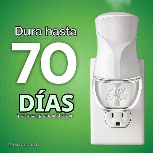 Vista 3 de Air Wick Calentador de aceite perfumado enchufable, accesorio blanco, 1