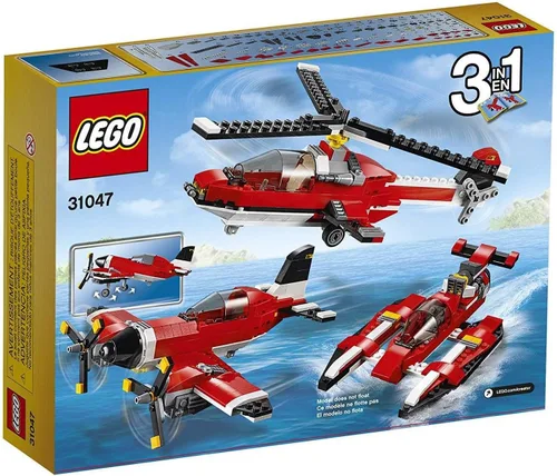 Vista 6 de LEGO Creator Propeller Plane 31047 Juguete de construcción, juego de vehículos