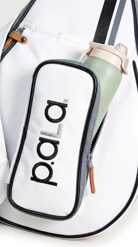 Vista 6 de P.ala Multi-Sport Crossbody Padel Bag – Fits 2 Padel Rackets, Lightweight 2.07 lb, Fence Hook, 13” Device Sleeve, Compact Racket Bag for Padel Blanco
