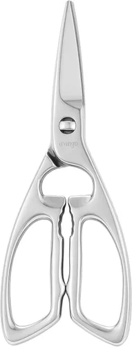 Vista 8 de LIVINGO - Tijeras de cocina de 8.5 pulgadas, tijeras de acero inoxidable forjadas resistentes Ultra Sharp Food Scissors with Detachable Design