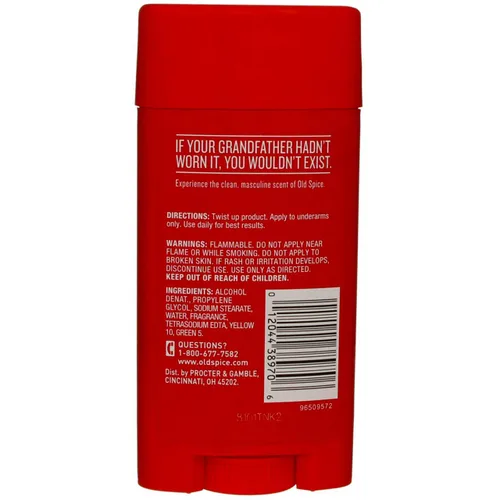Vista 3 de Old Spice Desodorante en barra clásica, original, 3.25 oz (paquete de 12)