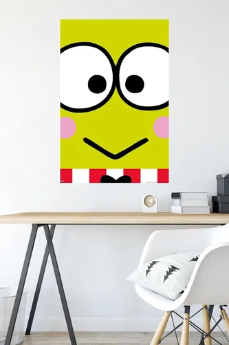 Vista 6 de Trends International Póster de pared con diseño de Hello Kitty y sus amigos Keroppi
