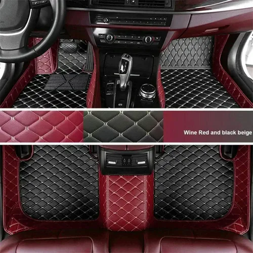 Vista 13 de Alfombrillas automotrices personalizadas para 99.99 % de los sedán, SUV, automóvil deportivo, hombres y mujeres, protección completa, almohadillas